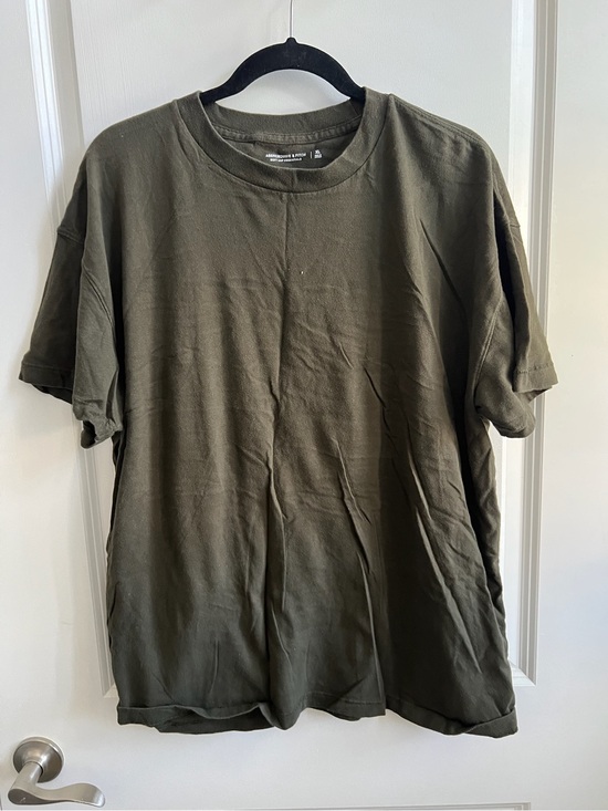 Abercrombie & Fitch Other - Abercrombie Soft Essentials Men's Olive Green Crewneck T-Shirt